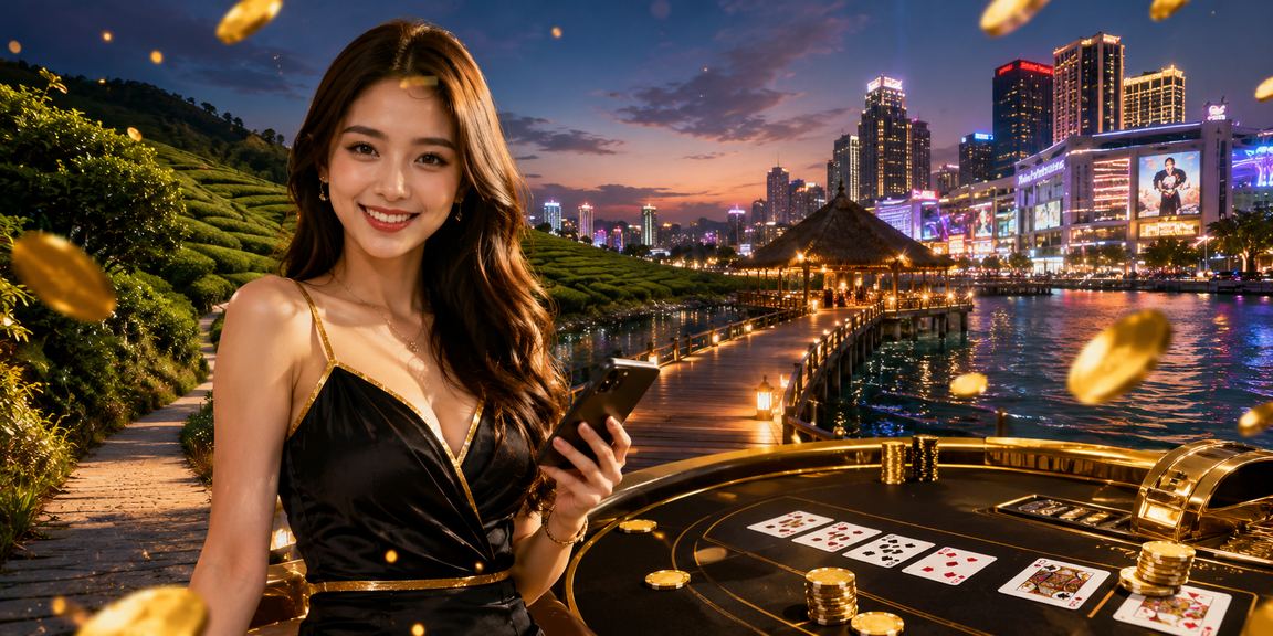 Suasana permainan baccarat dan slot di Kuala Lumpur dalam talian